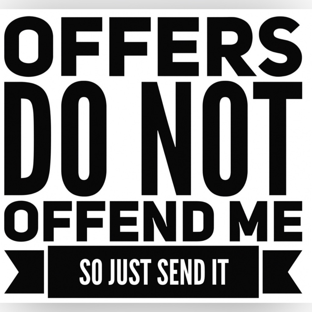 Send Your Best Offers 🔥🛒